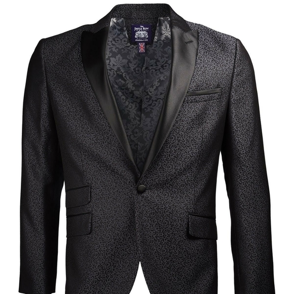 SAVILE ROW CO Other - Savile Row One Button Slim Fit Dinner Jacket